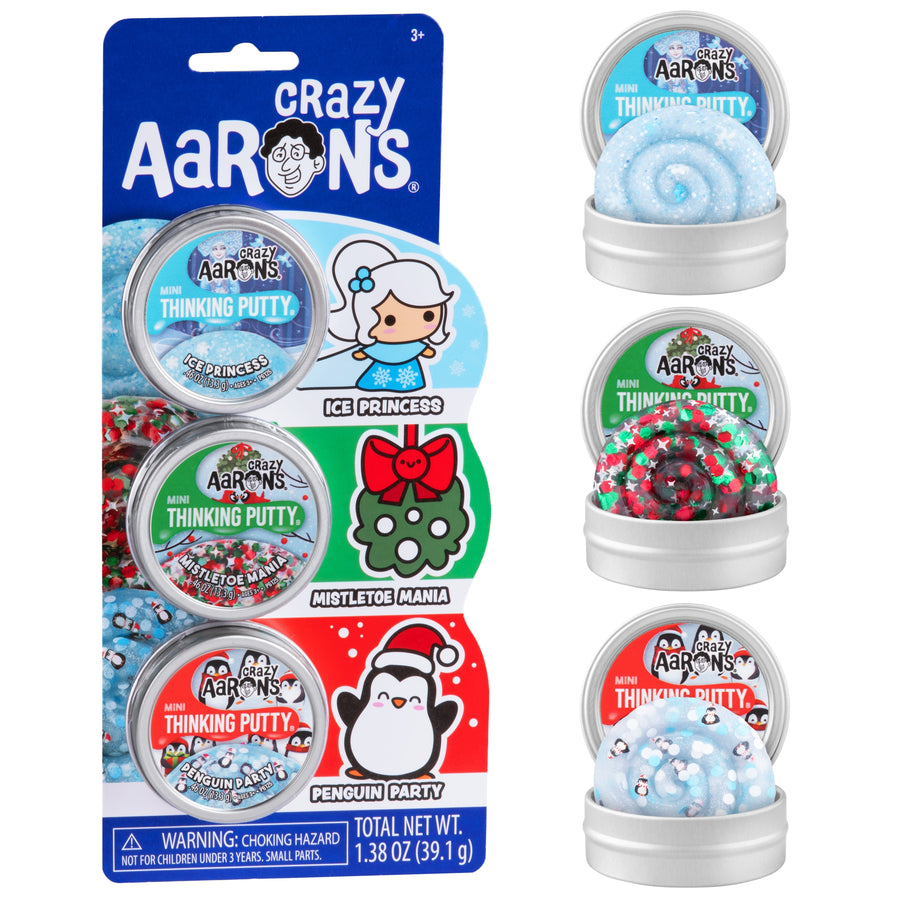 Christmas 2" Fidget Three Pack C4
